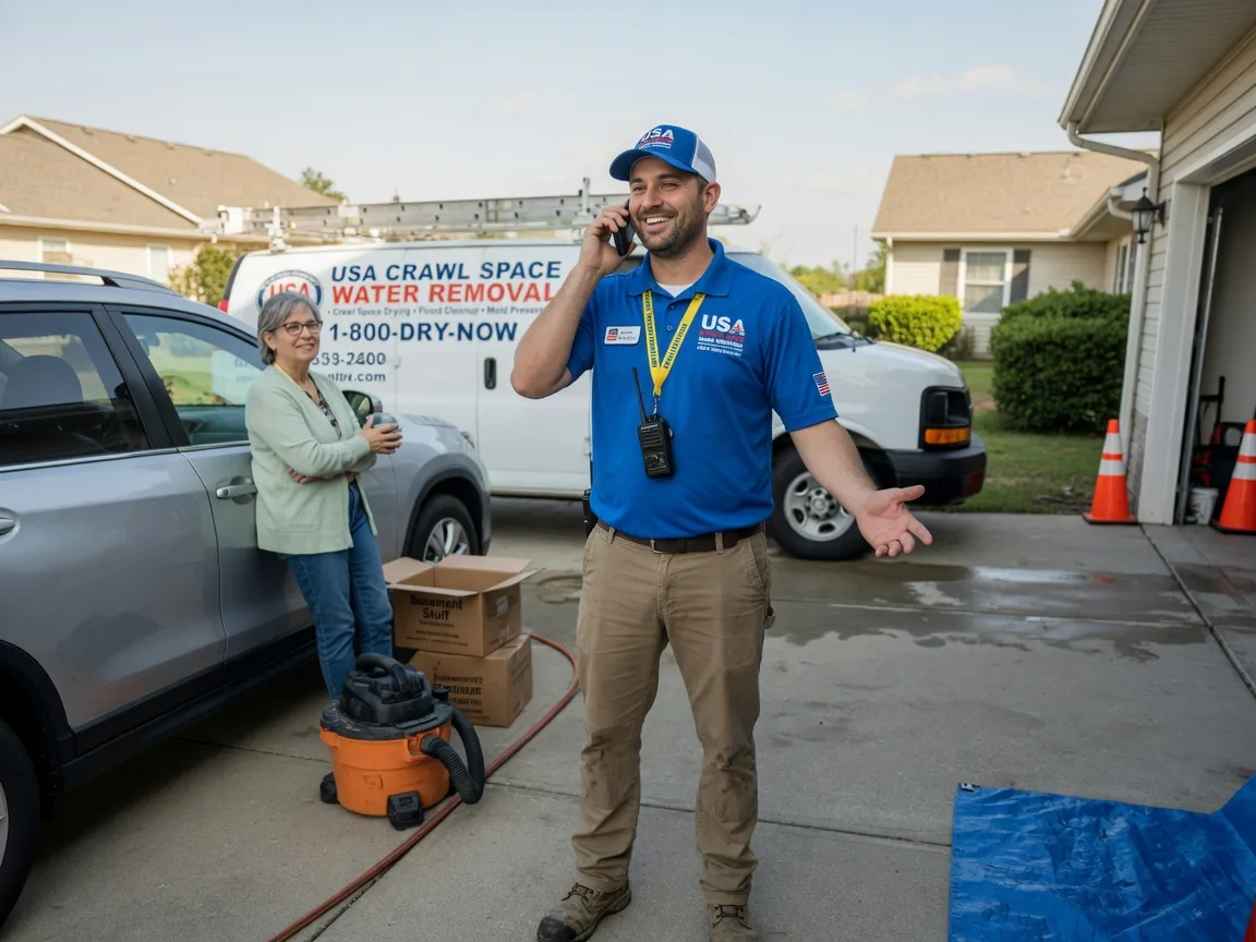 Crawl Space Water Removal Ennis, TX FAQs
